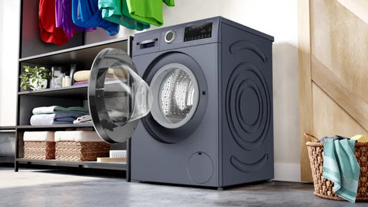 Bosch WGA2341PIN  8 kg Fully Automatic Front Load Washing Machine,(Dark Lake, Anti Wrinkle, SpeedPerfect, AntiStain