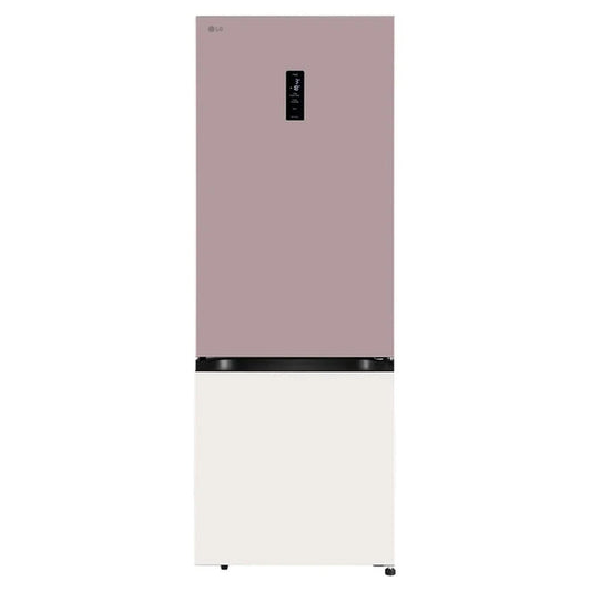 LG GL-B382FPTX 340 L 3 Star Bottom Freezer Refrigerator (Pink Tango) – Wi-Fi Convertible, DoorCooling+, Smart Inverter Compressor, AI ThinQ