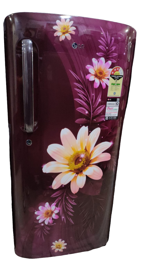 LG GL-D201ASHD  185 L 3 Star Direct-Cool Single Door Refrigerator (  Fast Ice Making)