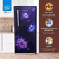 Voltas Beko RDC220C / W0DBE0M000UGD 185 L Direct Cool Single Door 3 Star Refrigerator  (Dahlia Blue)