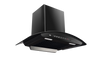IFB CS AC FL 60  60cm Wall Mount Chimney| Filterless| Auto Clean | Hand Sensor + Feather Touch Controls | Decorative Black Glass Finish.