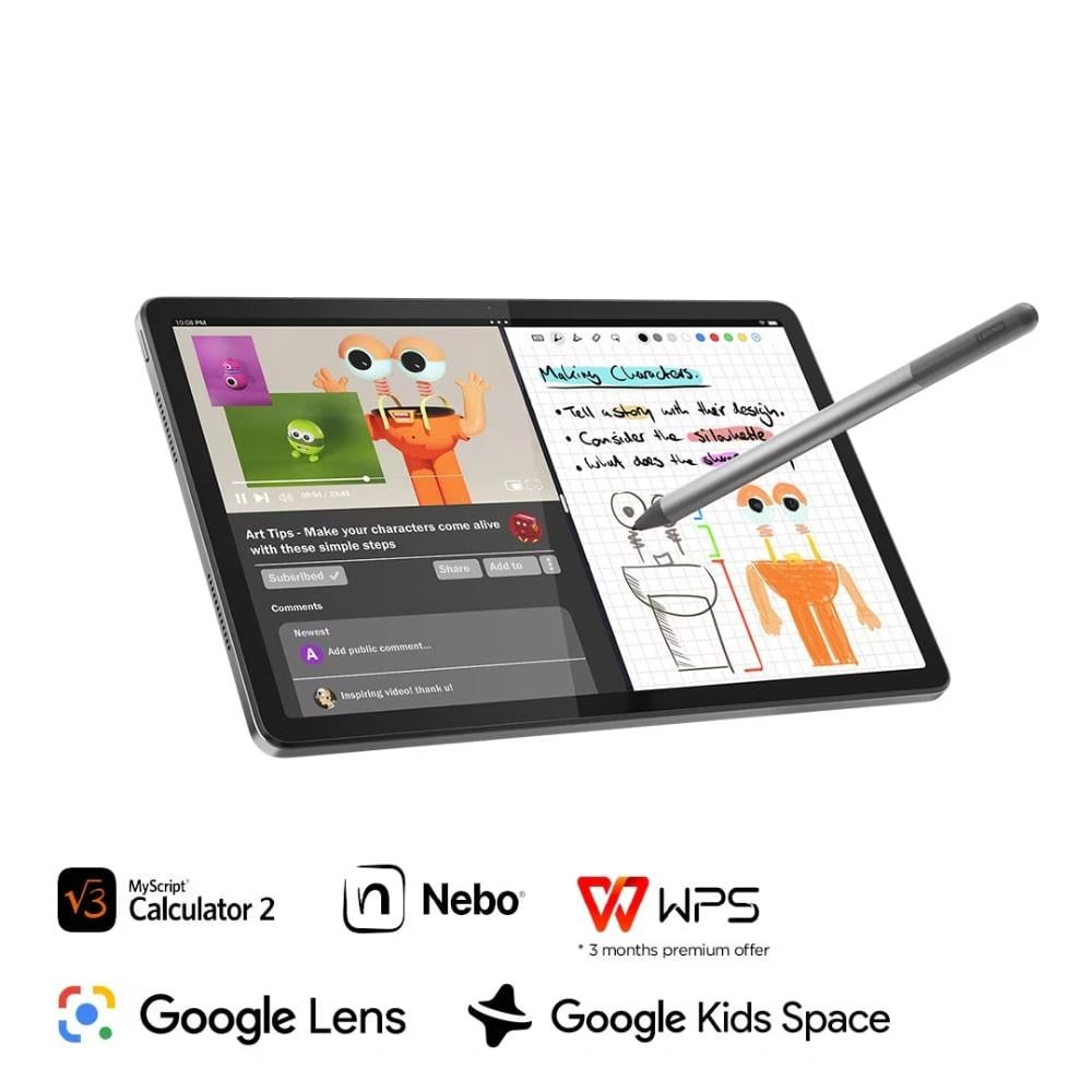 Lenovo M11 27.94 cm (11 inch) Wi-Fi Tablet, 8 GB RAM, 128 GB, Seafoam Green, ZADA0157IN