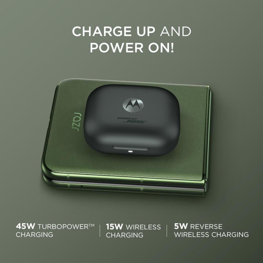 Motorola Razr 50 Ultra 5G 12 GB RAM, 512 GB, Spring Green, Mobile Phone with Moto Buds+ Earphone