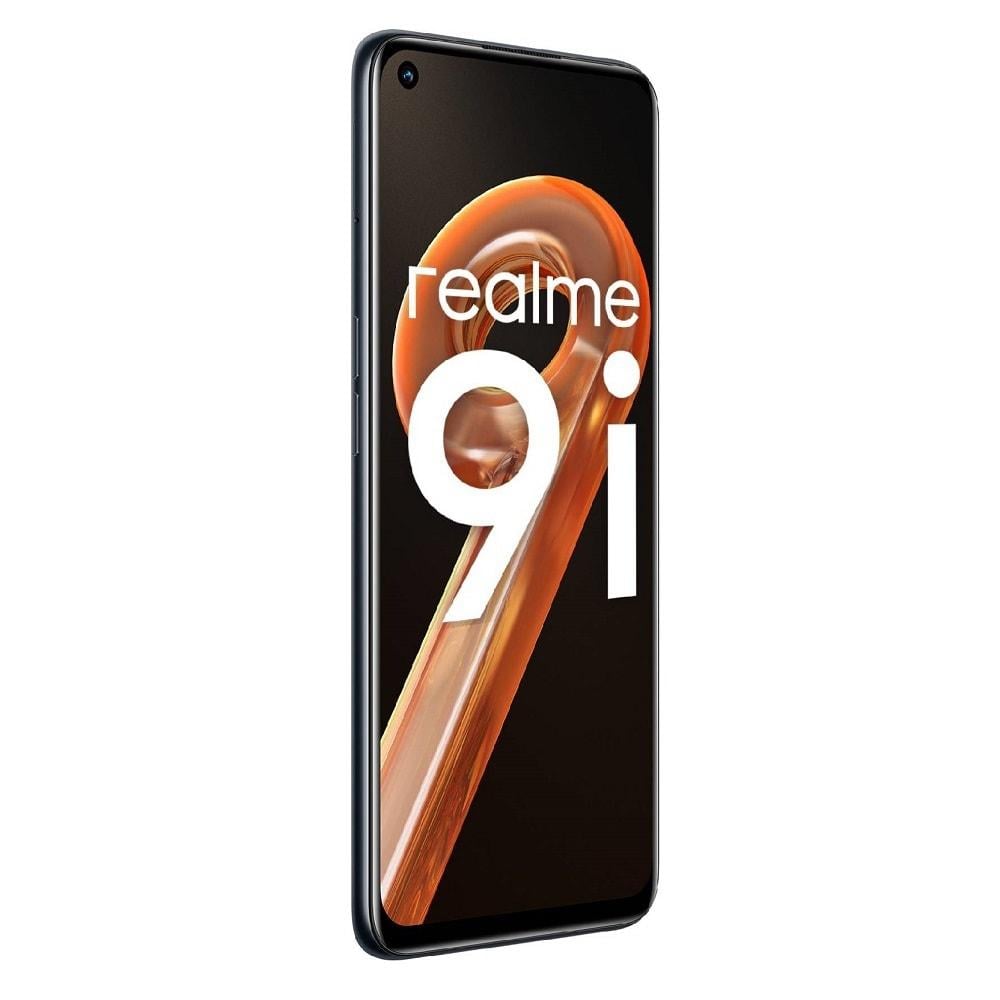 Realme 9i 4 GB RAM, 64 GB, Prism Black, Mobile Phone