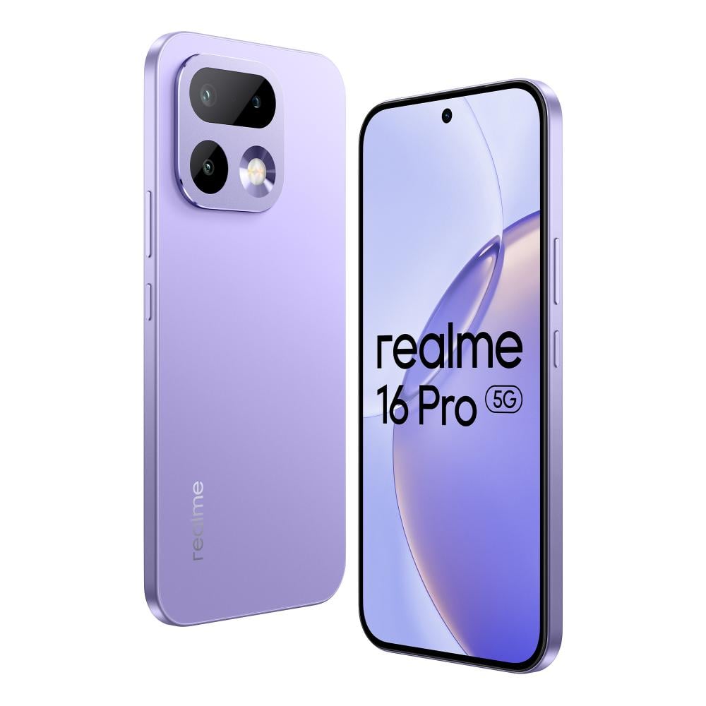 Realme 16 Pro 5G 256 GB, 8 GB RAM, Orchid Purple, Mobile Phone