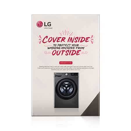 LG Fully Automatic Front Load Washing Machine Cover — CLS32174606 — product view