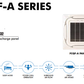 Daikin 2 Ton 2 Star Ceiling Cassette AC (FCQF24ARV16) – Non-Inverter, R32 Refrigerant, 360° Airflow, Fresh Air Intake