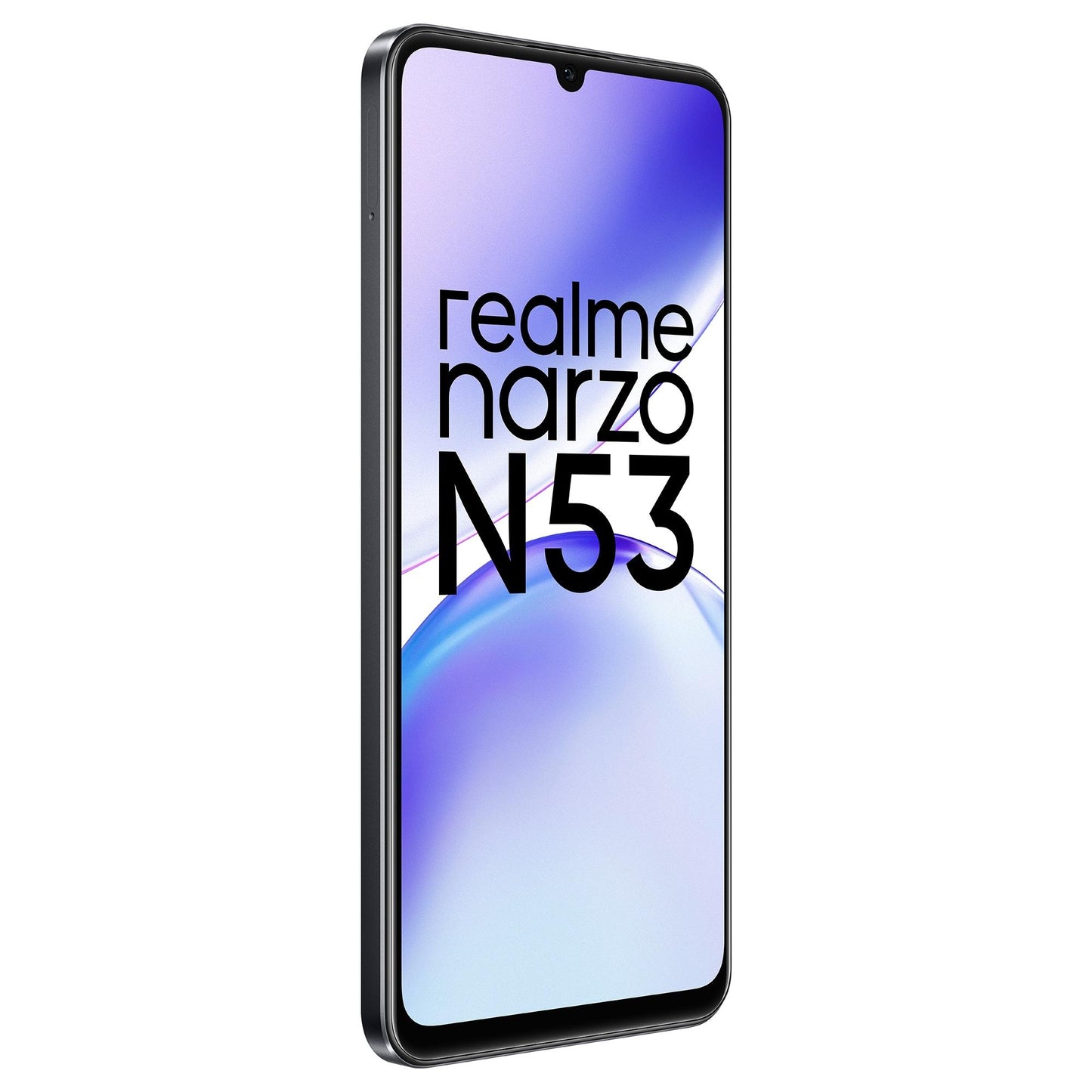 Realme Narzo N53 128 GB, 6 GB RAM, Feather Black, Mobile Phone