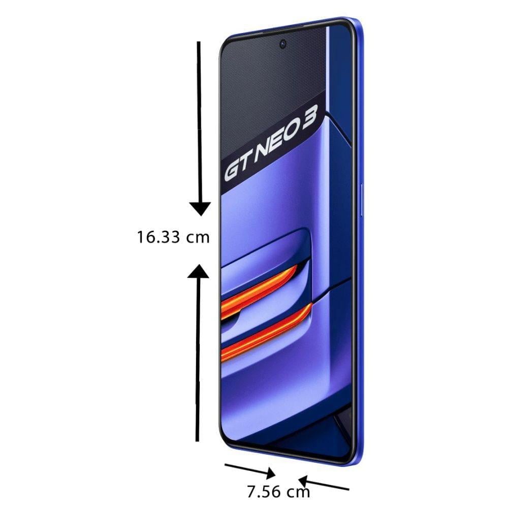 Realme GT Neo 3 5G 128GB, 8 GB RAM, Nitro Blue, Mobile Phone
