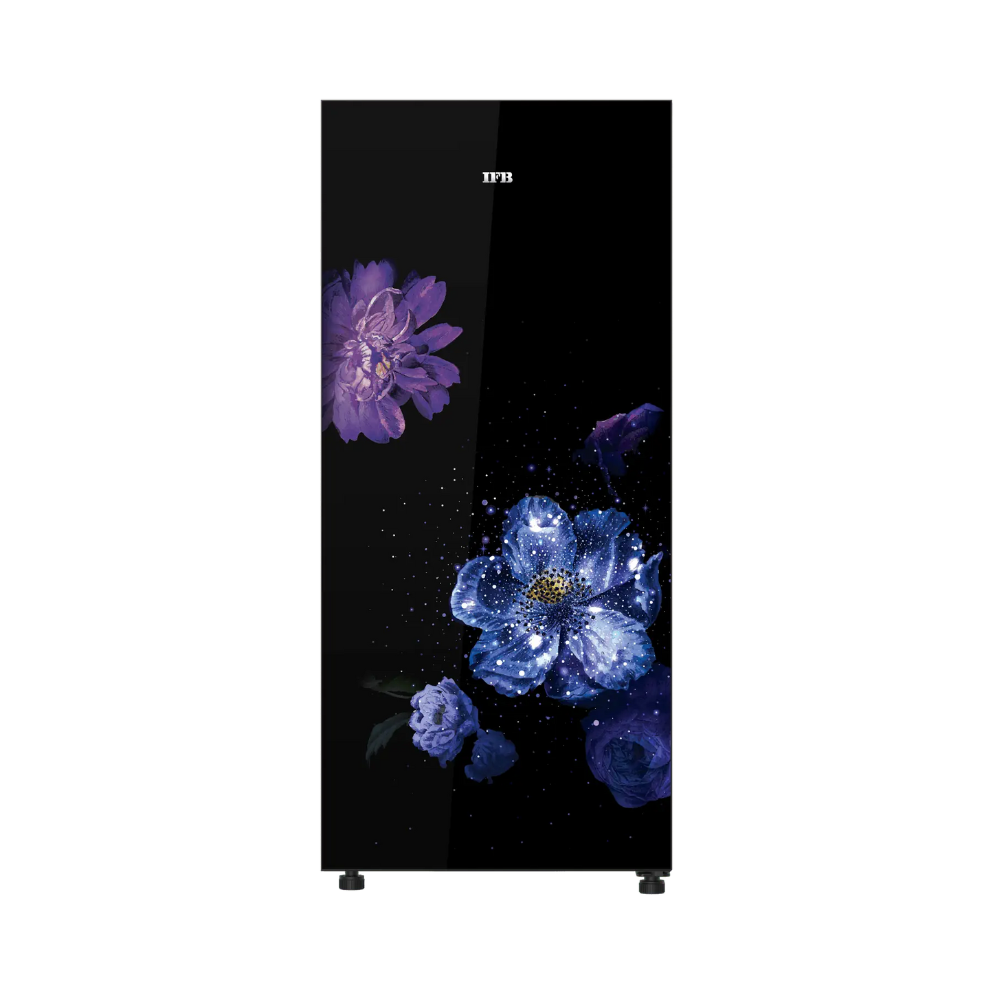 IFB&nbsp; (IFBDC-2233FFG) 197 litre 3 Star Single Door Refrigerator | Floral Joy Black Glass | ConvertiCool | Fast Ice | Copper Boost | Suraj Electronics Delhi NCR