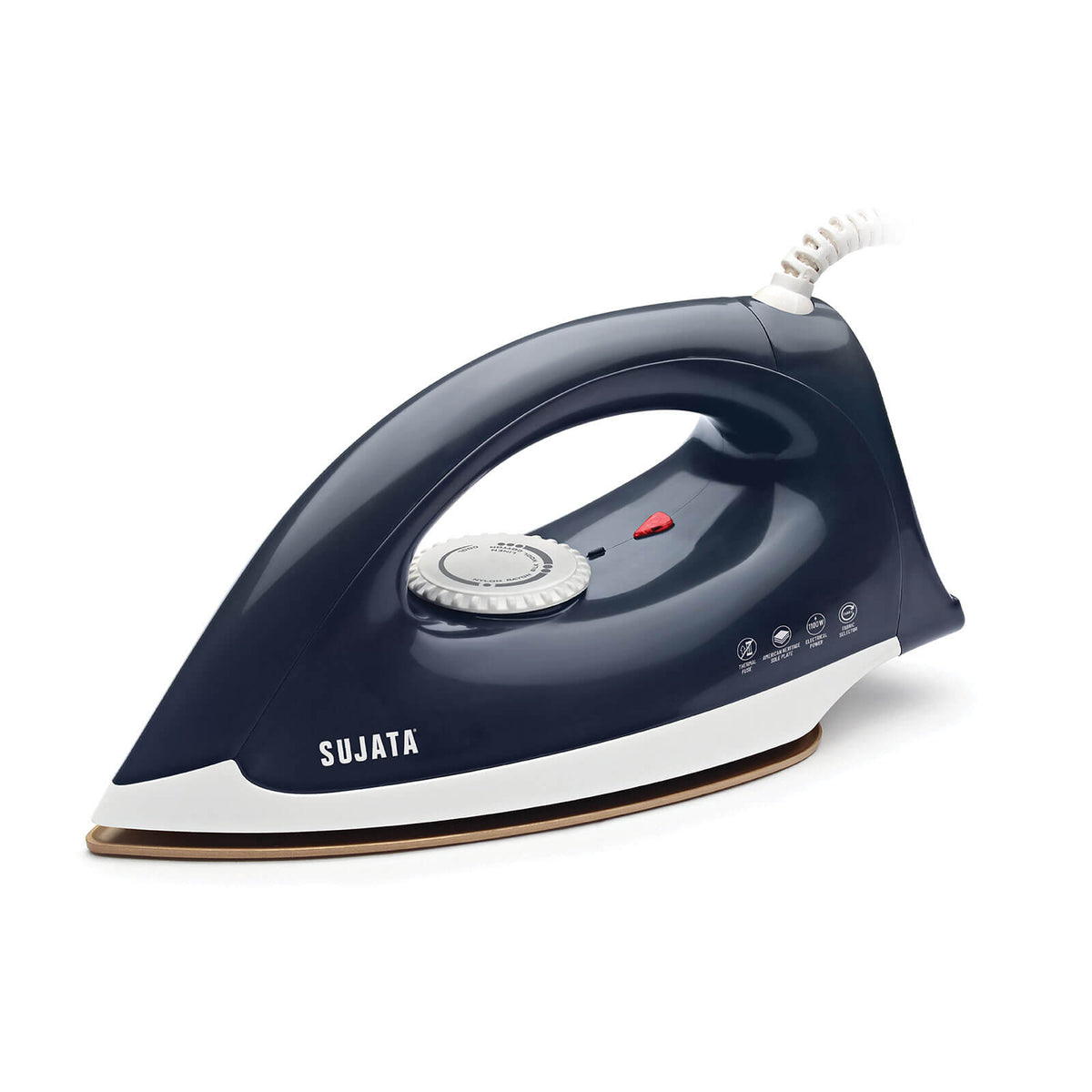 Buy Smooth Slide Dry Iron – Non-Stick Electric Iron by Sujata — product view