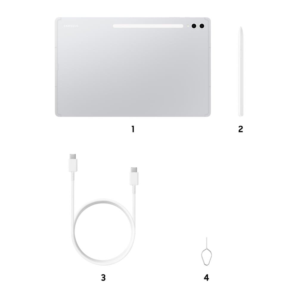 Samsung Tab S10U 37.08 cm (14.6 inch) WiFi Tablet with S-Pen, 12 GB RAM, 512 GB, Silver, X920NE