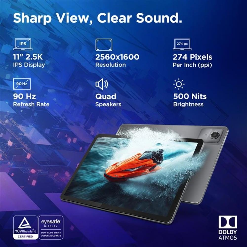 Lenovo Idea Tab 27.94 cm (11 inch) WiFi + 5G Tablet, 256 GB, 8 GB RAM, Grey, ZAFM0708IN