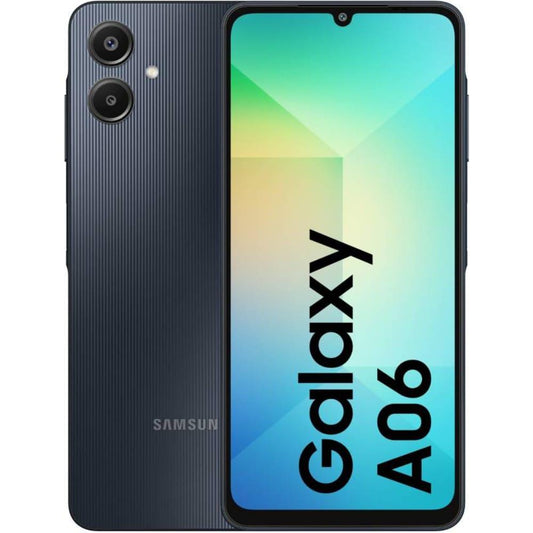 Samsung Galaxy A06 128 GB, 4 GB RAM, Black, Mobile Phone