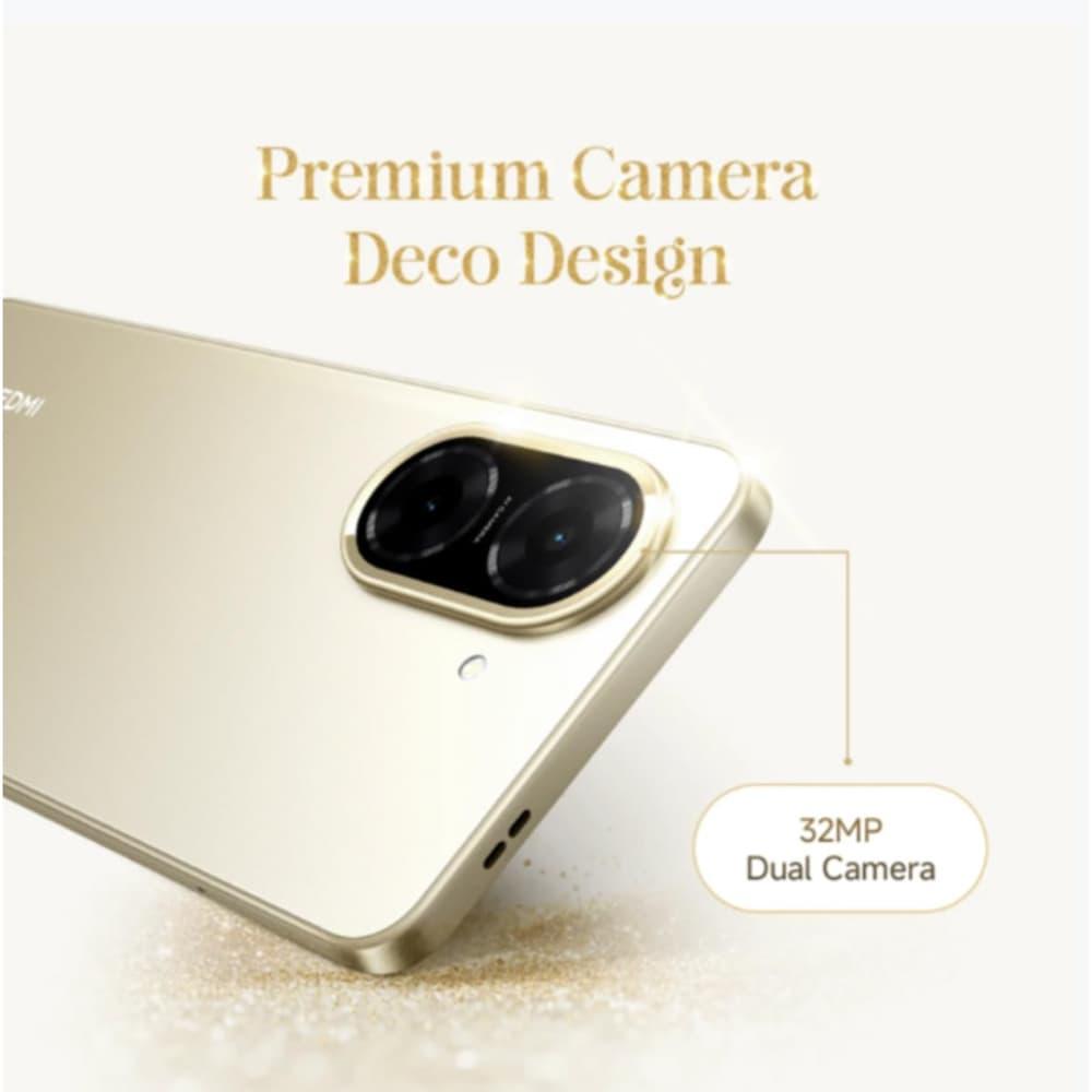 Redmi A5 128 GB, 4 GB RAM, Gold, Mobile Phone