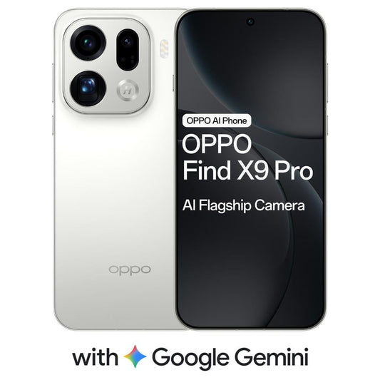 OPPO Find X9 Pro 5G 512 GB, 16 GB RAM, Silk White, Mobile Phone