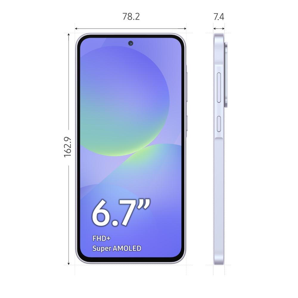Samsung Galaxy A36 5G 128 GB, 8 GB RAM, Awesome Lavender, Mobile Phone