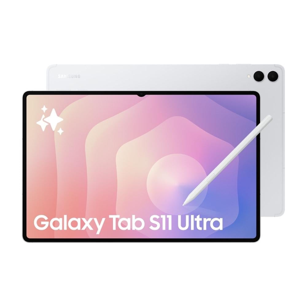 Samsung Tablet S11 Ultra 37.08 cm (14.6 Inch) Wi-Fi + 5G Tablet with S-Pen, 12 GB RAM, 256 GB, Silver, SM-X936BZSAINU