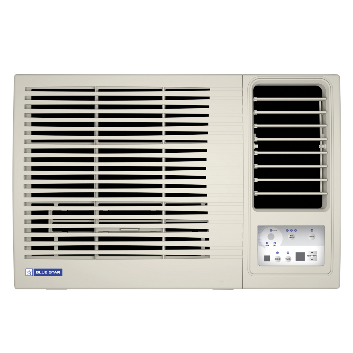Blue Star WFD309L 0.8 Ton 3 Star Window AC | Turbo Cool, Humidity Control, Anti-Corrosive Blue Fins, 100% Copper, R32 Refrigerant –