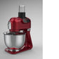 Hafele Klara Red Blender with Mixing Bowl, Mixing Attachments