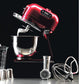 Hafele Klara Red Blender with Mixing Bowl, Mixing Attachments