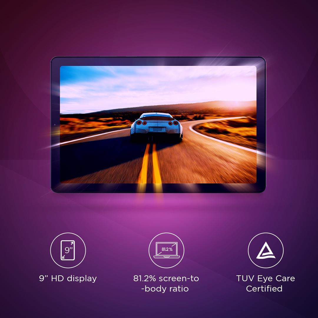 Lenovo Tab M9 HD 22.86 cm (9 Inch) Wi-Fi Tablet 4 GB RAM, 64 GB, Frost Blue, ZAC30021IN