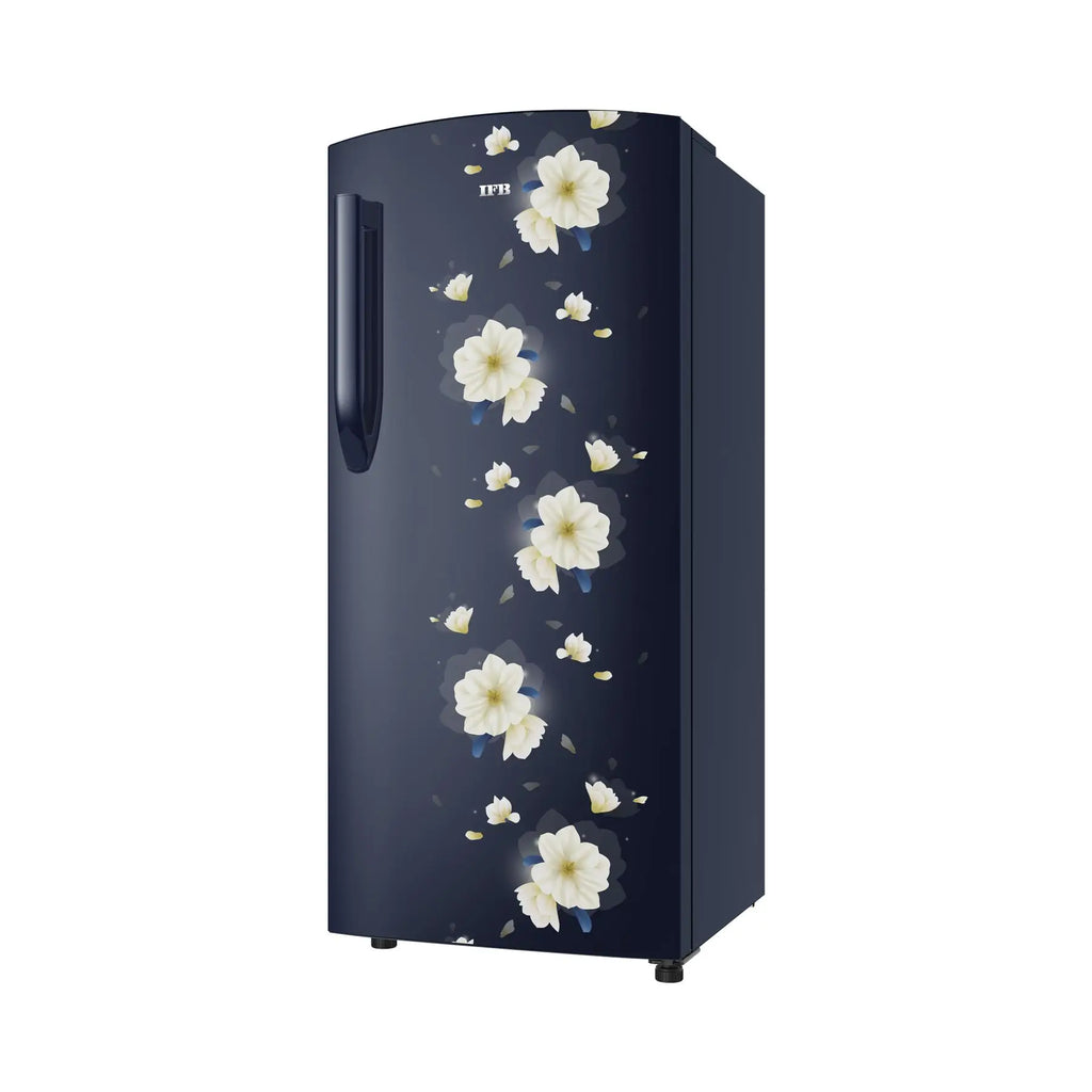 IFB IFBDC-2232FBF 187L 2 Star Direct-Cool Single Door Refrigerator (  Floral Falls Blue) Extraordinary Storage with Humidity Controller