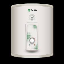 AO Smith VAS-X1-050 50 Litre Vertical Storage Water Geyser (White) | 3-Star Rated | Blue Diamond Tank