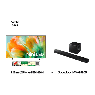 Samsung 1.63 m (65) Mini LED M80H & Soundbar HW-Q800H — F-BUNDLE000024 — alternate view