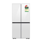 Samsung 650 L Bespoke AI 4 - Door French Door Refrigerator | Triple Cooling | FlexZone™ | RF65DB90BD12 — RF65DB90BD12TL — product view