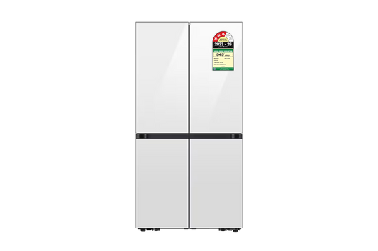 Samsung 650 L Bespoke AI 4 - Door French Door Refrigerator | Triple Cooling | FlexZone™ | RF65DB90BD12 — RF65DB90BD12TL — product view