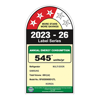Samsung 650 L Bespoke AI 4 - Door French Door Refrigerator | Triple Cooling | FlexZone™ | RF65DB90BD12 — RF65DB90BD12TL — alternate view