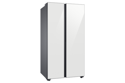 Samsung 653 L Bespoke AI Side by Side Refrigerator with Twin Cooling Plus™ | Convertible 5in1 | 3★ | RS76CB81A312 — RS76CB81A312HL — product view