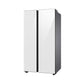 Samsung RS76CB81A312HL 653L BESPOKE 5-in-1 Side-by-Side Refrigerator – Clean White | Twin Cooling, AI Energy, Auto Open Door – Suraj Electronics