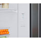 Samsung RS76CB81A333 653L 5-in-1 Convertible BESPOKE Side-by-Side Refrigerator – Twin Cooling Plus, Auto Open Door, AI Energy Mode, Wi-Fi Enabled (Glam Deep Charcoal)