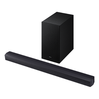 Samsung B-series Soundbar 300W 2.1ch with HDMI ARC B450F — HW-B450F/XL — alternate view