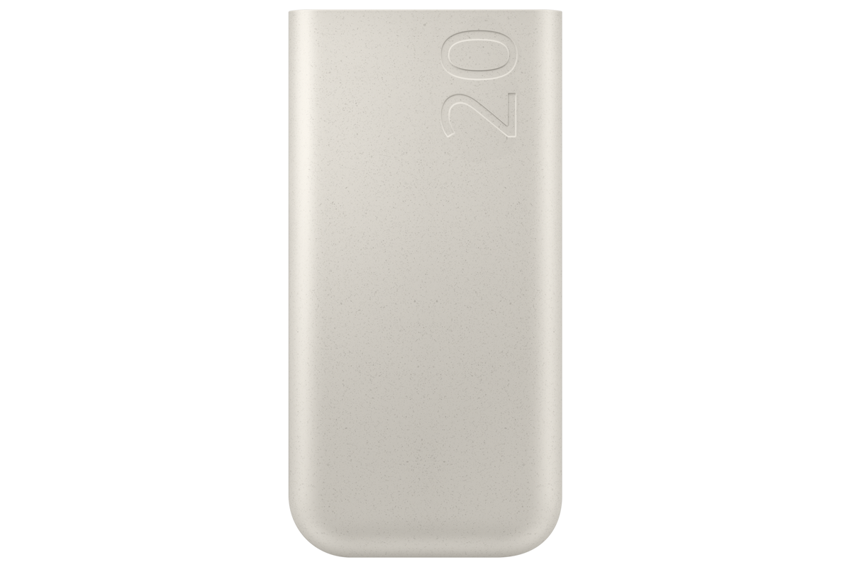 Samsung Power Bank 20000 mAh (with Charging Cable) — EB-P4520XUEGIN — product view