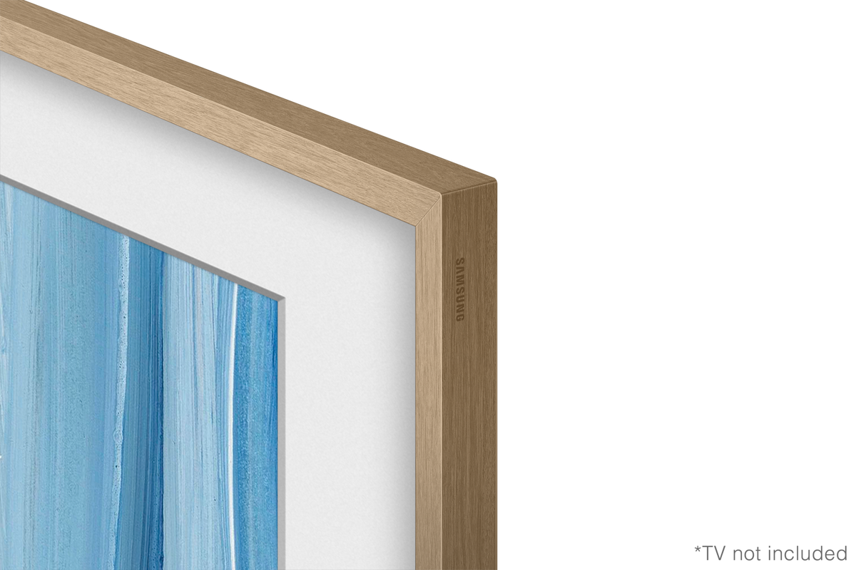 Samsung 1.38 m Beige Wood Customizable Bezel for The Frame TV (2026) — VG-SCFH55TKBXL — product view