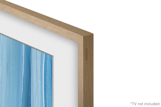 Samsung 1.38 m Beige Wood Customizable Bezel for The Frame TV (2026) — VG-SCFH55TKBXL — product view
