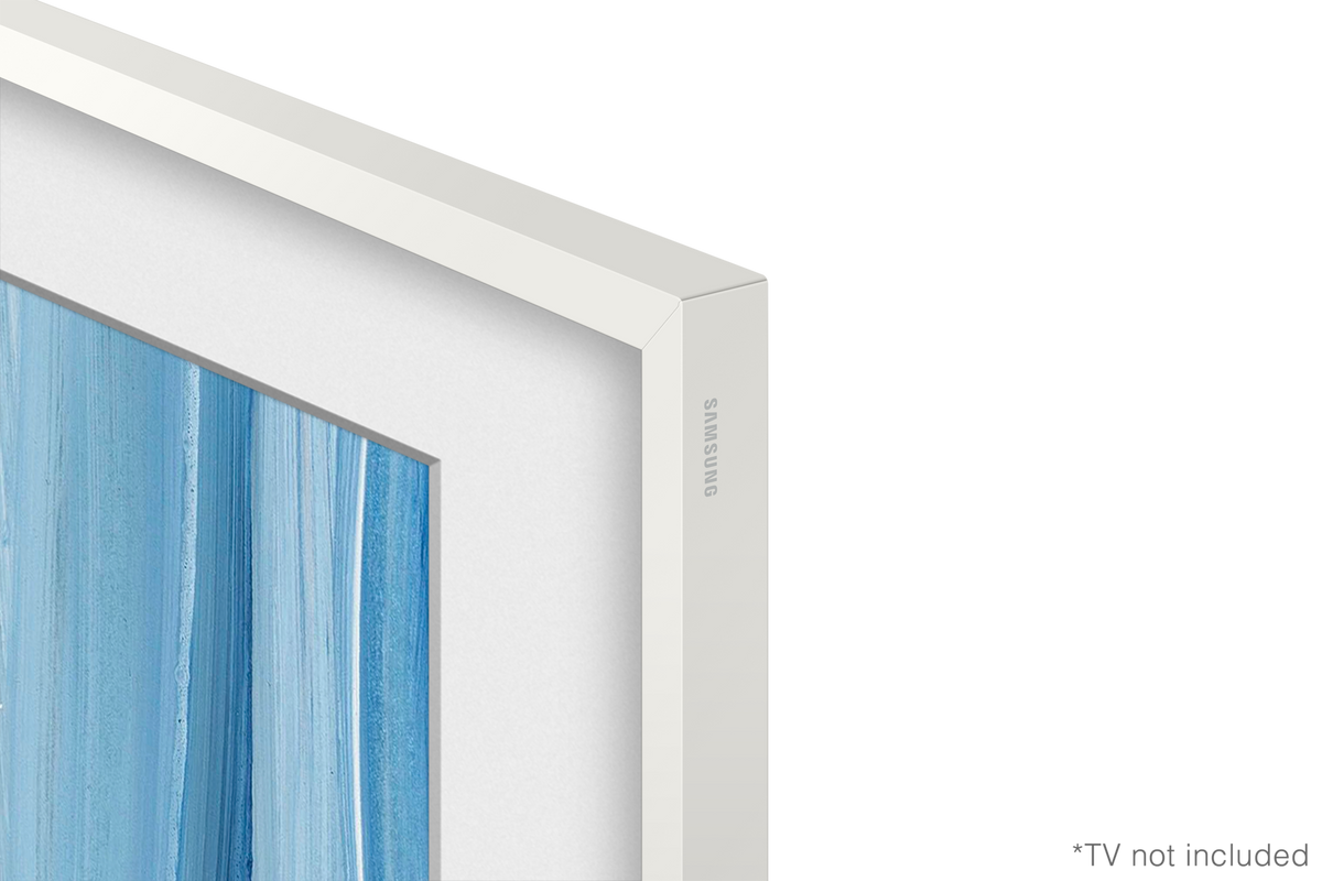 Samsung 1.38 m White Customizable Bezel for The Frame TV (2026) — VG-SCFH55WTBXL — product view