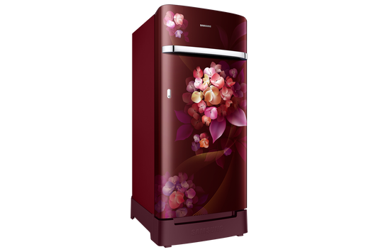 Samsung 189 L Single Door Refrigerator with Horizontal Curve Design, 4★ RR21H2H24HT — RR21H2H24HT/HL — product view