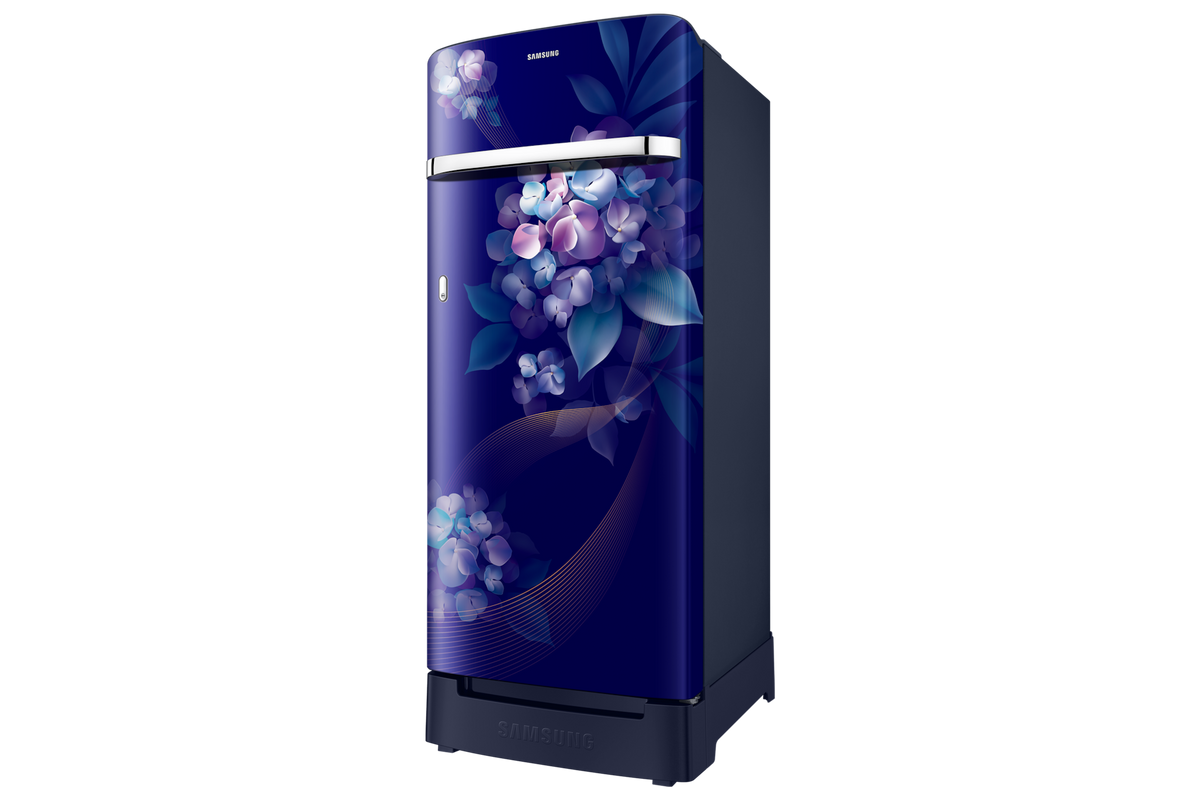 Samsung 215 L Single Door Refrigerator with Horizontal Curve Design, 4★ RR23H2H34HS — RR23H2H34HS/HL — product view