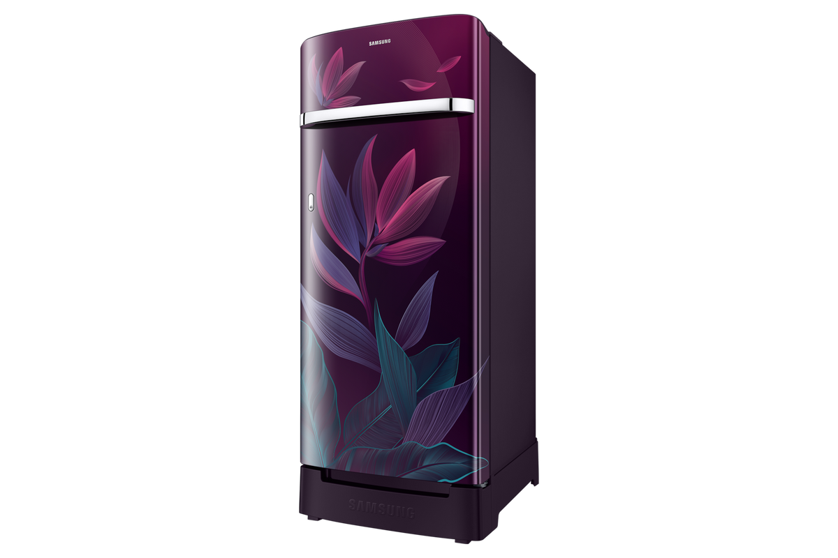 Samsung 215 L Single Door Refrigerator with Horizontal Curve Design, 5★ RR23H2H359R — RR23H2H359R/HL — product view