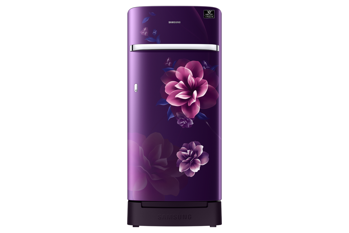 Samsung 189 L Single Door Refrigerator with Horizontal Curve Design, 5★ RR21H2H25CR — RR21H2H25CR/HL — product view