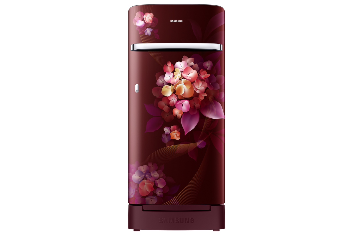 Samsung 189 L Single Door Refrigerator with Horizontal Curve Design, 5★ RR21H2H25HT — RR21H2H25HT/HL — product view