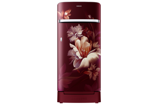 Samsung 189 L Single Door Refrigerator with Horizontal Curve Design, 5★ RR21H2H25RZ — RR21H2H25RZ/HL — product view