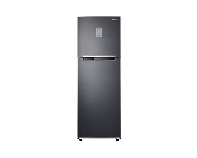 Samsung RT30C3732BX/HL 256L 2 Star Inverter Frost-Free Convertible 3 In 1 Double Door Refrigerator Appliance (Luxe Black )
