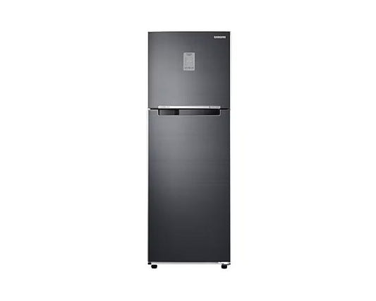 Samsung RT30C3732BX/HL 256L 2 Star Inverter Frost-Free Convertible 3 In 1 Double Door Refrigerator Appliance (Luxe Black )