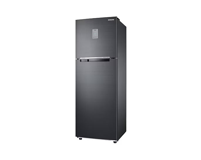 Samsung RT30C3732BX/HL 256L 2 Star Inverter Frost-Free Convertible 3 In 1 Double Door Refrigerator Appliance (Luxe Black )