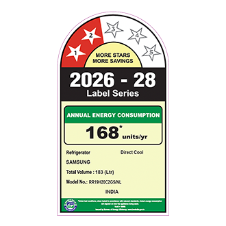 Samsung 183 L Single Door Refrigerator with Stylish Grandé Design, 2★ RR19H20C2GS — RR19H20C2GS/NL — alternate view